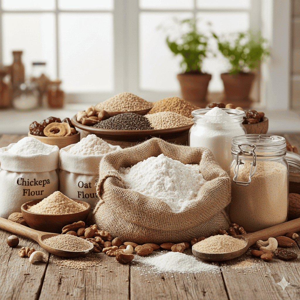 Şekersiz Alternatif Unlar ve Tahıllar